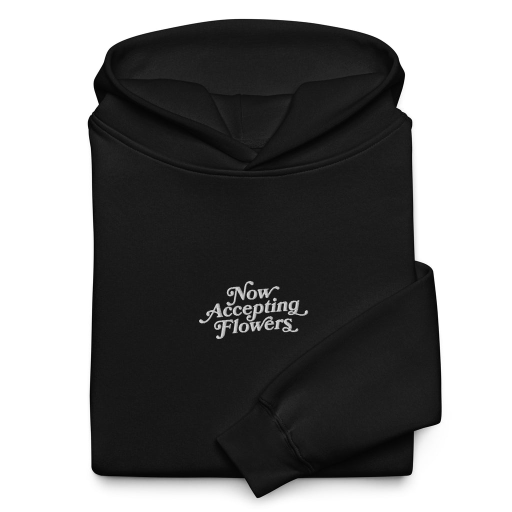 Black Logo Oversized Hoodie