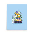 Luggage Flower Print